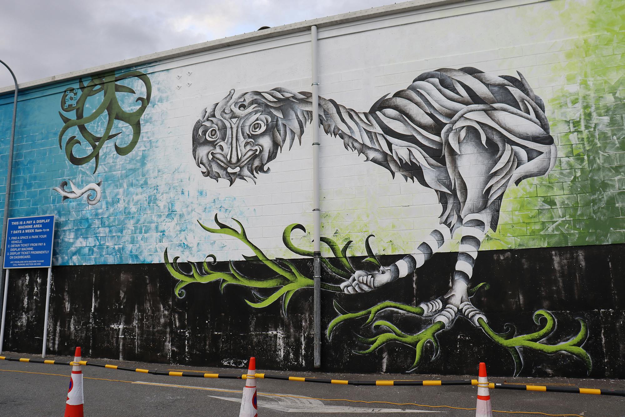 Noah the moa rejuvenate mural tess sheerin art queenstown nz